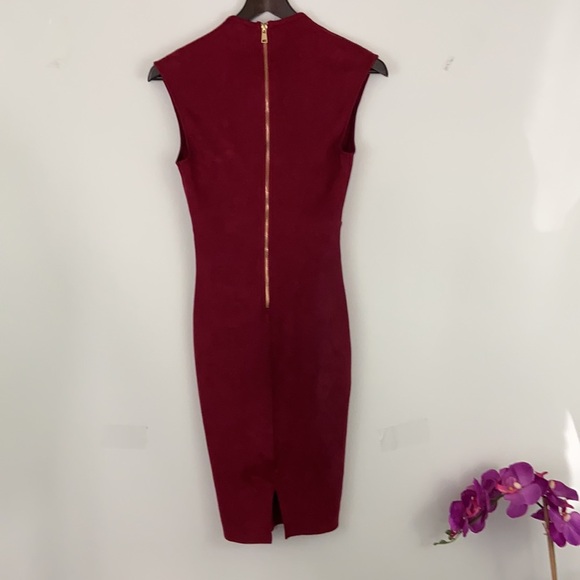 PRIVY privately privileged Rust Dress Size S - Picture 2 of 4